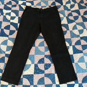 J.Crew 770 Straight chino pant in black